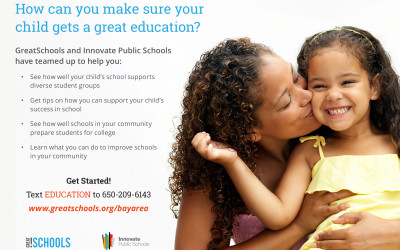 GreatSchools and Innovate Public Schools Launch New, Bilingual School Quality Website for Bay Area Parents