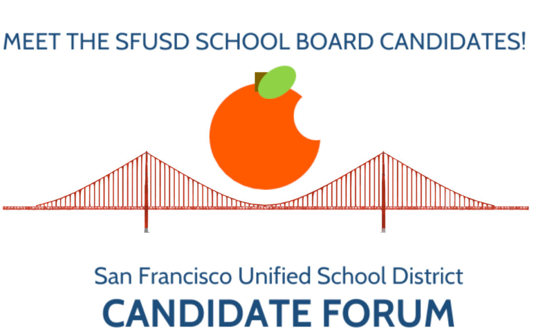 ¡Foro de candidatos a SFUSD esta noche!