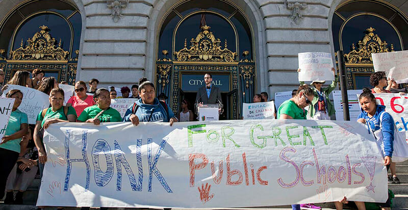 Parents Show Their Power at San Francisco City Hall